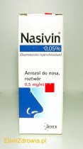 Zdjęcie Nasivin 0.05% aerozol do nosa 10 ml